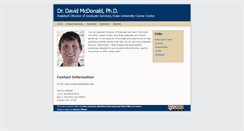 Desktop Screenshot of phdavid.com